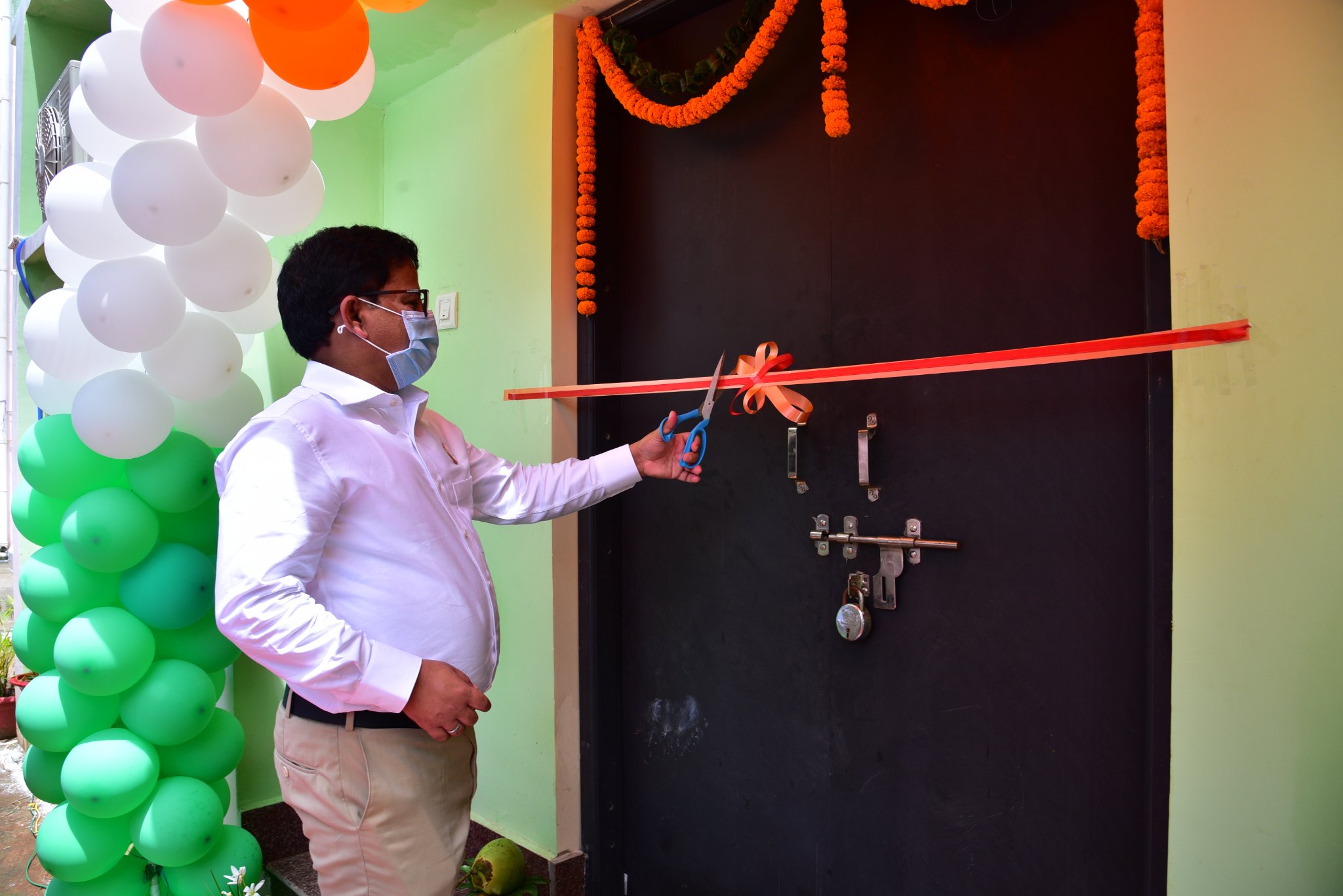 Inauguration of Mission Shakti Cafe